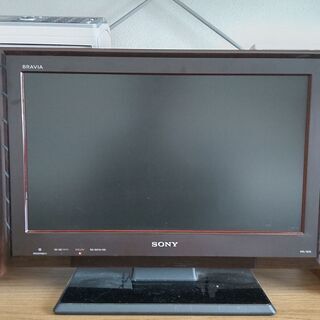 SONY液晶テレビ19型（説明書、リモコン付き）問題なく使えます