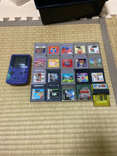 受け渡し決定　ゲームボーイカラー　ソフトセット