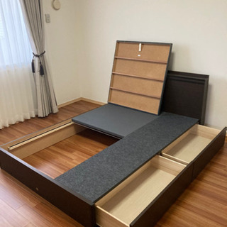 シモンズ　ダブルサイズ(お値下げしました） 5月末まで大幅値下げ❗️30000円→15000円シモンズベッドフレーム