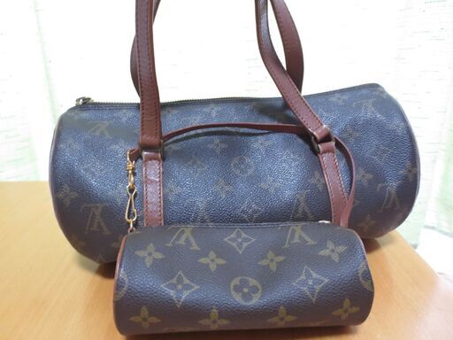 (お取引中)ルイヴィトン　パピヨン　ヴィンテージ　小ポーチ付き