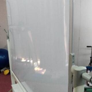 ホワイトボード(90×120)両面 【 可動式できますキャスター...