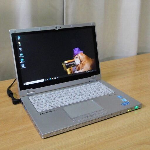 ご購入頂きました。 超美品 Let’s note CF-AX3 2in1 タッチパネル 11.6インチ 超軽量・高性能・頑丈モバイルPC Core i5 メモリー4GB 128GB m.2 SATA Win10 pro・Office 2019 pro搭載 Wifi Bluetooth Webカメラ HDMI SDカードリーダー搭載 外付けHDD 500GB サービス中