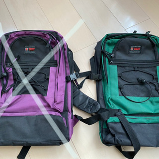 【値下げ】寝袋シュラフ・リュック＋おまけソックス付きの画像