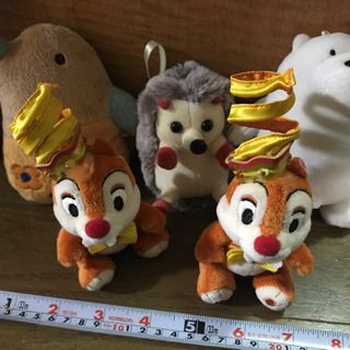 ぬいぐるみ、キーホルダーなど