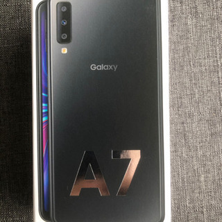未使用*Galaxy A7* SM-A750C* Black