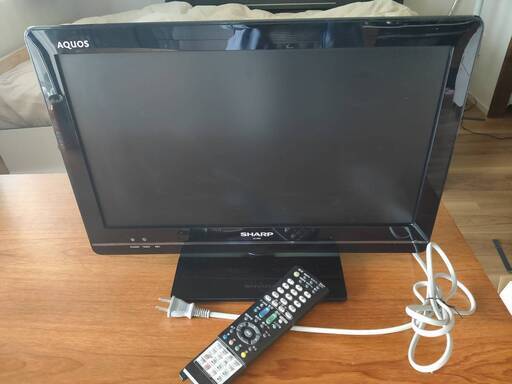 テレビ　SHARP AQUOS 19インチ