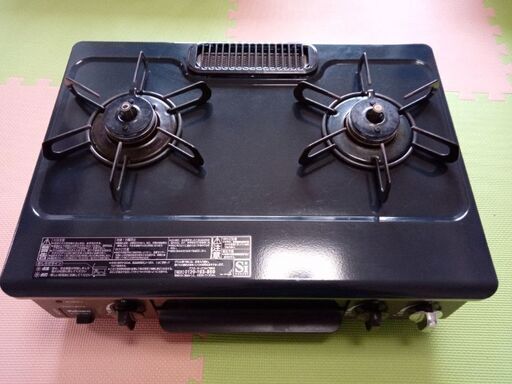 パロマ　ICーS37BMーL 二口ガスコンロ　プロパンガス用
