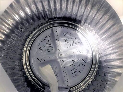 SHARP ES-GE68-W 2018年製　6.0kg　穴無しステンレス層　Ag＋抗菌　住まい