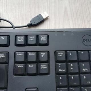【お取引中】DELL有線キーボード（USB）KB212-B【お届け可能】の画像