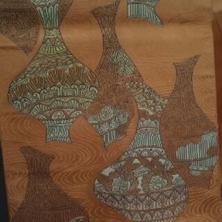 壺柄の名古屋帯の画像