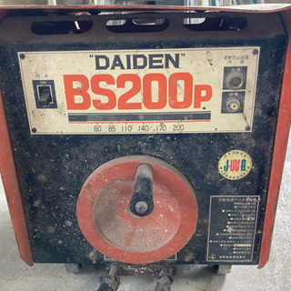 小型アーク溶接機 DAIDEN BS200Pの画像