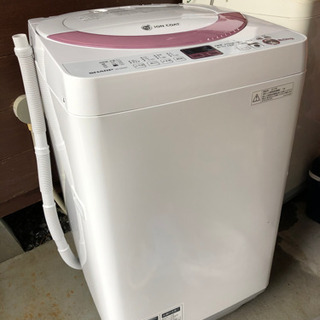 【美品】SHARP 6.0キロ洗濯機の画像