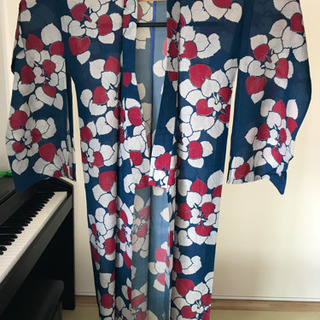 薄手生地の涼しい着物