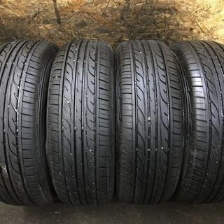 DUNLOP ENASAVE EC202 215/65R15 15インチ 夏タイヤ 4本 バリ溝 エスティマエミーナ エスティマルシーダ等　(VTJ309) クレジットカード QR決済可能