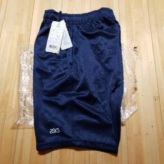 ASICS　ハーフパンツ紺