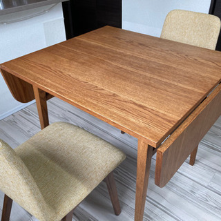 Unico バタフライテーブル ウニコ バタフライテーブル/チェア2脚