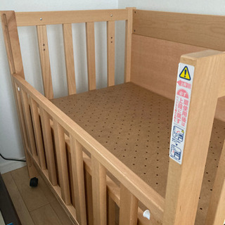 日本製 5wayベビーベッド「ミニベッド＆デスク」　石崎家具の画像