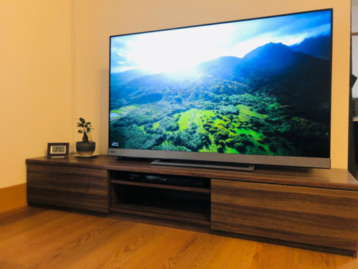 美品！180cm テレビボード リビングボード ローボード 木製 収納