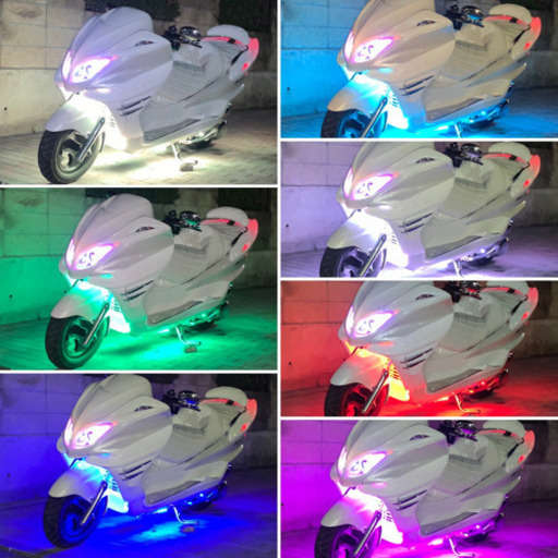 大人気オールホワイトカラー‼︎ 【YAMAHA マジェスティ】LEDレインボー‼︎ 大人気オールホワイトカラー‼︎ 【YAMAHA マジェスティ】LEDレインボー‼︎