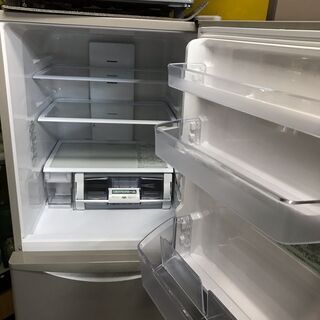 今だけチャンス！「ジモティー」見たよ！で通常特価38,478円より3,000円引きの35,478円!　日立 HITACHI　右開き　3ドア冷凍冷蔵庫　265L　R-K270EV　2014年製　自動製氷機　真空チルド