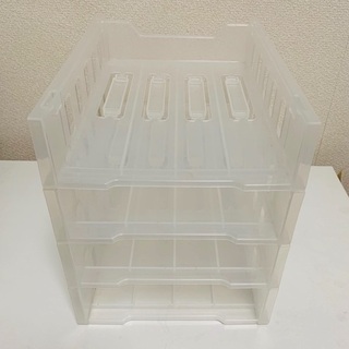 整理ケース デスク棚 4つセット