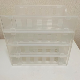 整理ケース デスク棚 4つセットの画像