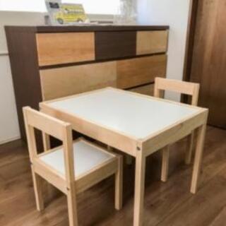 キッズテーブル、キッズチェア探しています
