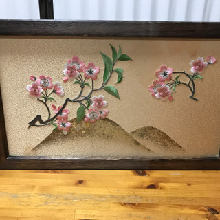 生花、屏風
