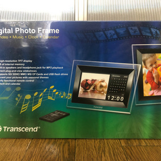 Transcend デジタルフォトフレーム T.photo 710C クリア 未開封品の画像