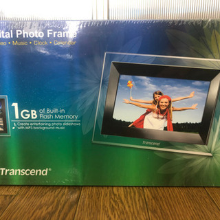 Transcend デジタルフォトフレーム T.photo 710C クリア 未開封品の画像