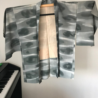 着物　羽織　灰色
