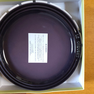 ル・クルーゼ　ラウンドプレート2枚組