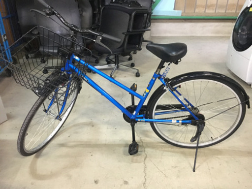 美品　青い自転車