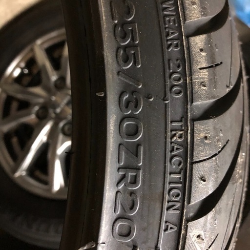 ナンカン　ns-2 255/30r20 新品未使用