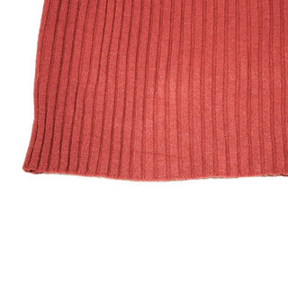 新品未使用　PREMINA　 リブデザインタートルニット　ブラウンの画像