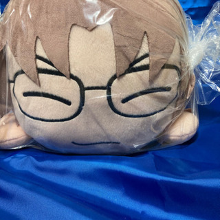 新品未使用　名探偵コナン　沖矢昴　メガジャンボ寝そべりぬいぐるみ