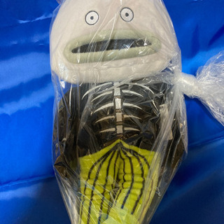 新品未使用　千葉ロッテマリーンズ ぬいぐるみ 謎の魚 第三形態(骨)