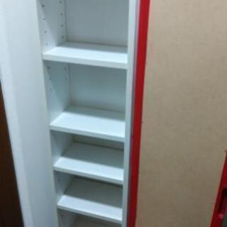 5/1まで！姿見付CDラックの画像