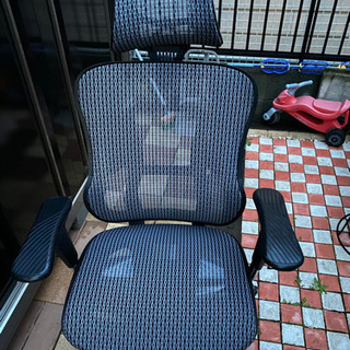 ¥500　PCチェア　ハーンH-9699F メッシュ