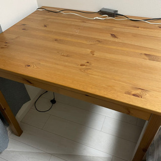 IKEA ÖLMSTAD テーブル, アンティークステイン 70...