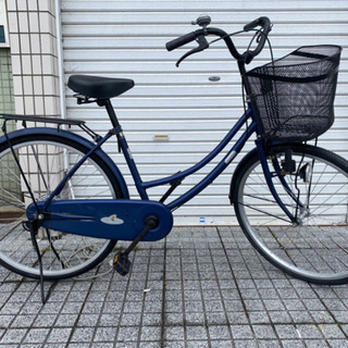 【中古自転車】24インチ変速なし　サドル、ベル新品❗️若林自転車　唐崎　SALE中❗️