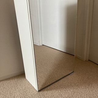 美品IKEA☆ミラー付き収納キャビネット