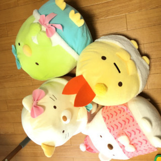 すみっコぐらし　3体