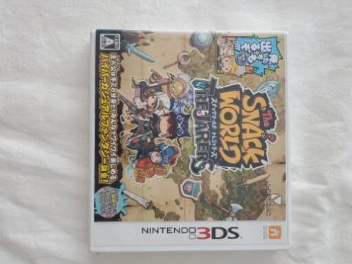 任天堂3DS中古ソフト　スナックワールドトレジャラーズ