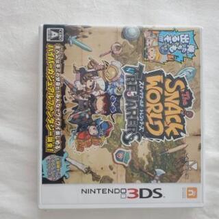任天堂3DS中古ソフト　スナックワールドトレジャラーズ