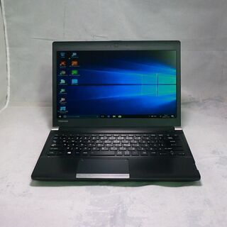 【送料無料】TOSHIBA dynabook R734 Core i5 4GB HDD250GB 無線LAN Windows10 64bit WPSOffice 13.3インチ 中古 中古パソコン 【中古】 ノートパソコン　商品番号10000373