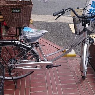 新車　26インチ軽快車　ザ☆ママチャリ