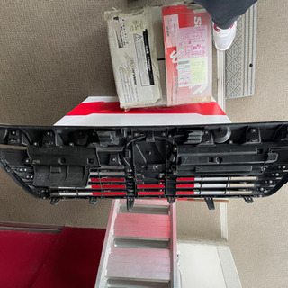 後期 20 ヴェルファイア 純正 ゴールデンアイズ Ⅱ フロントグリル VELLFIRE ラジエターグリル グリル ベルファイア ヴェルファイヤ 爪折無の画像