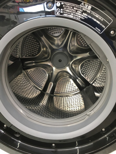 キレイな日立の10キロドラム式洗濯機　2018年製　