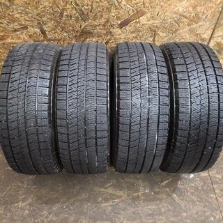 BS BLIZZAK VRX2 185/55R15 15インチ スタッドレス 4本 2018年製 バリ溝 デミオ ベリーサ コルト bB デックス等　(MTA122) クレジットカード QR決済可能